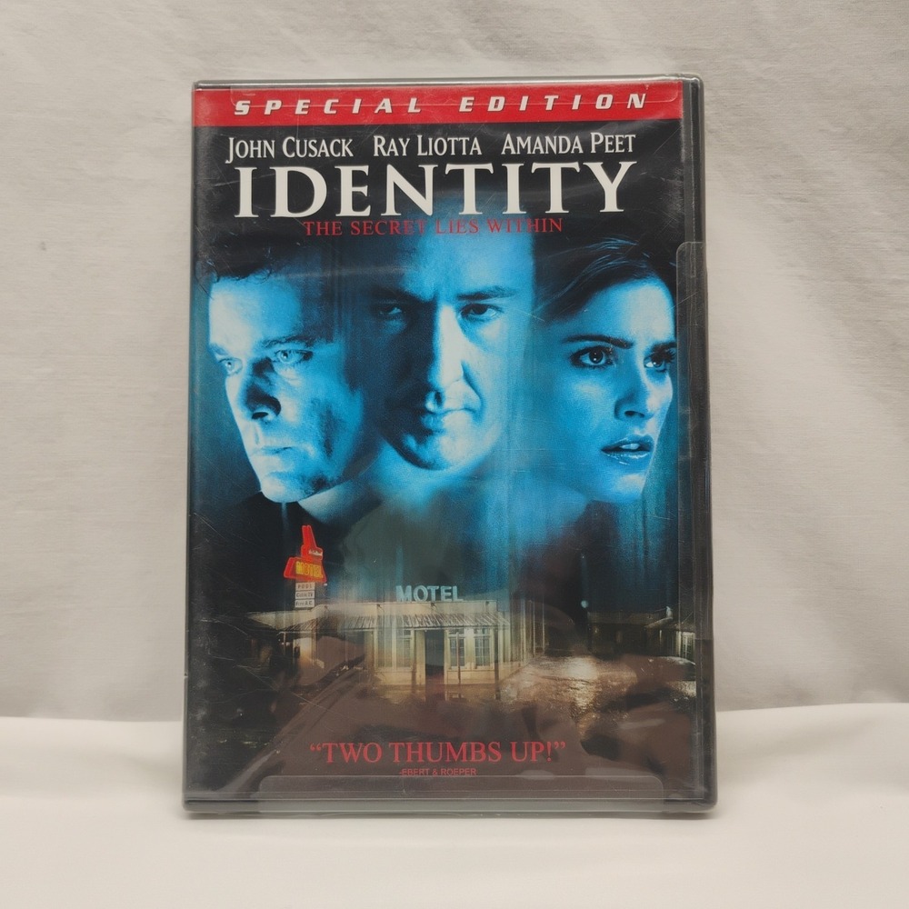 Identity (DVD, 2003, Special Edition) Ray Liotta John Cusack Amanda Peet NEW